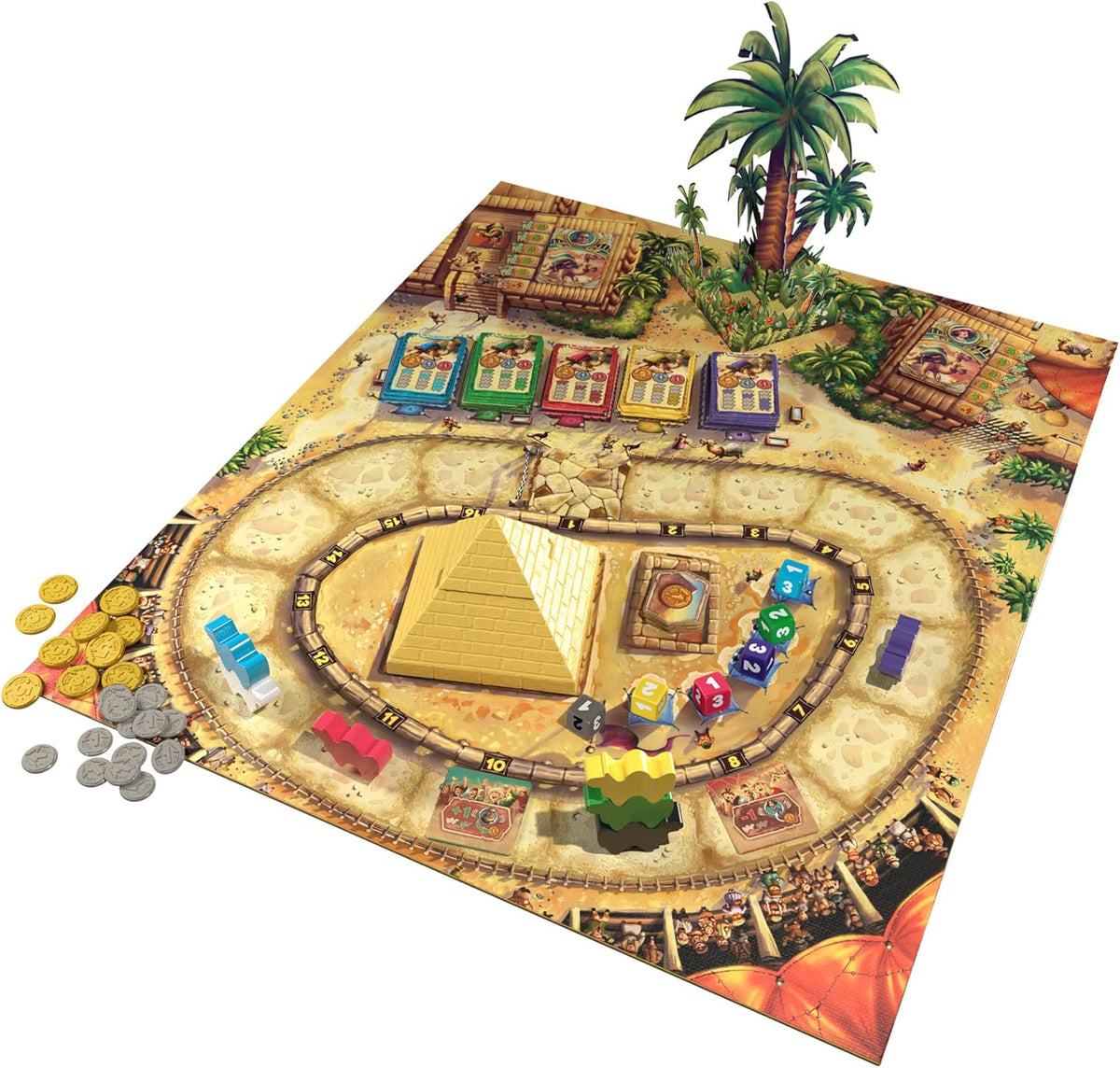 Camel Up Board Game and Components