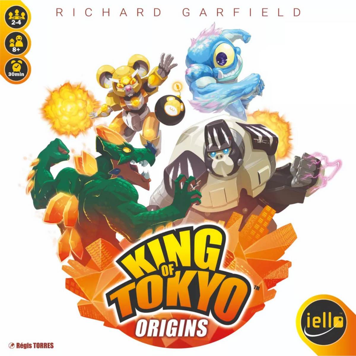 King of Tokyo Origins Board Game