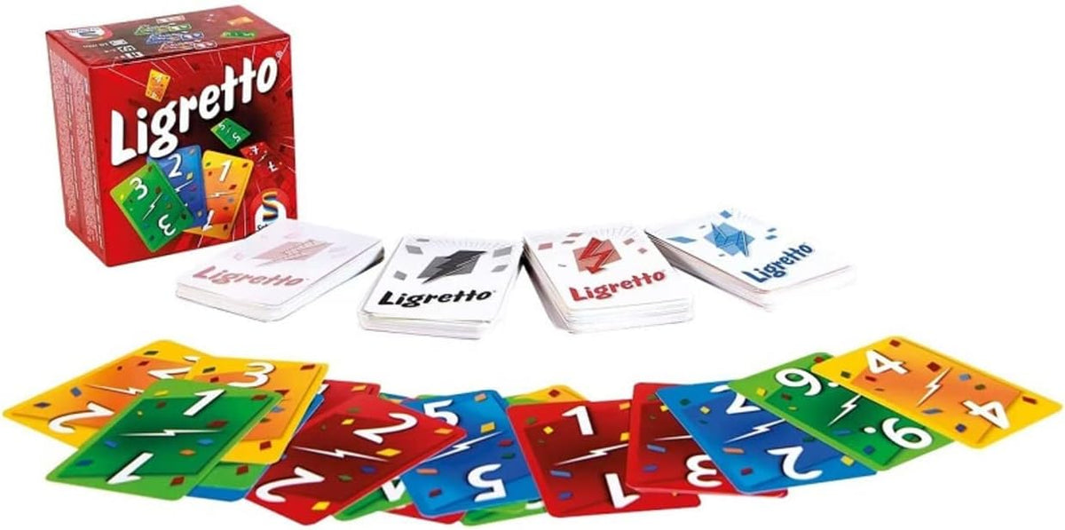 Ligretto Card Game Box and Cards