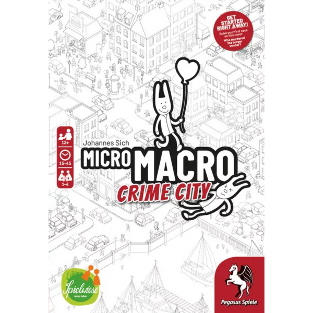 MicroMacro Crime City Board Game