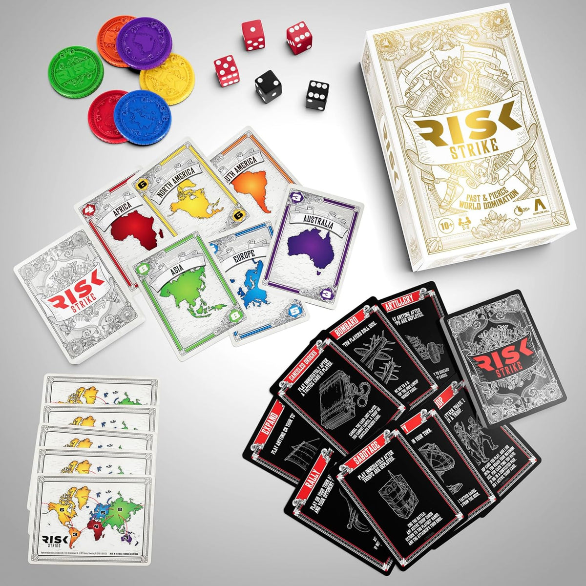 Risk Strike Game Components