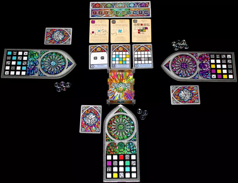 Sagrada Game In Process