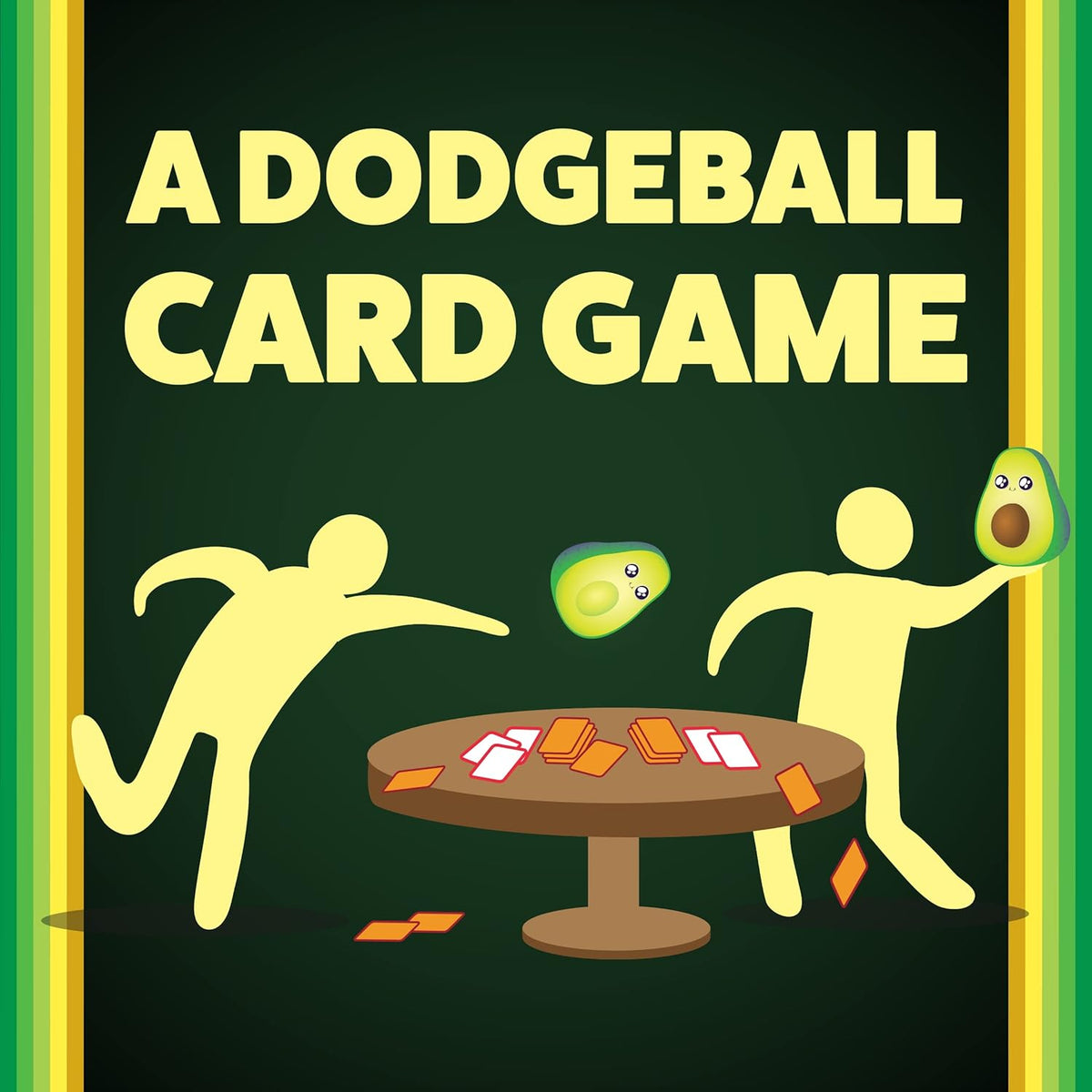 Throw Throw Avocado Dodgeball Card Game