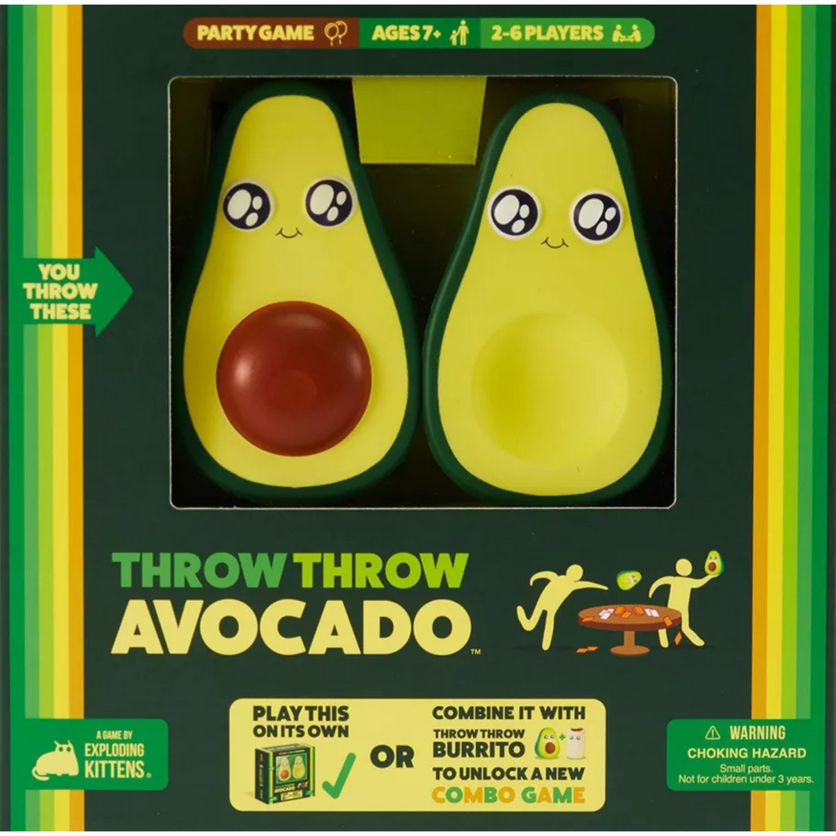 Throw Throw Avocado Board Game