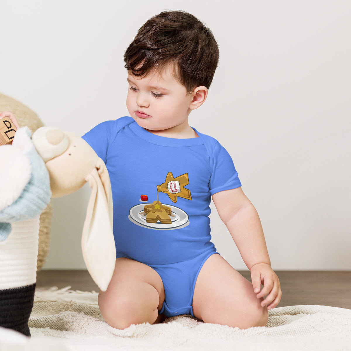 Meeple Syrup Board Game Baby Onesie