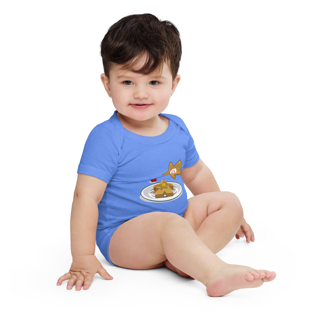 Meeple Syrup Board Game Baby Onesie