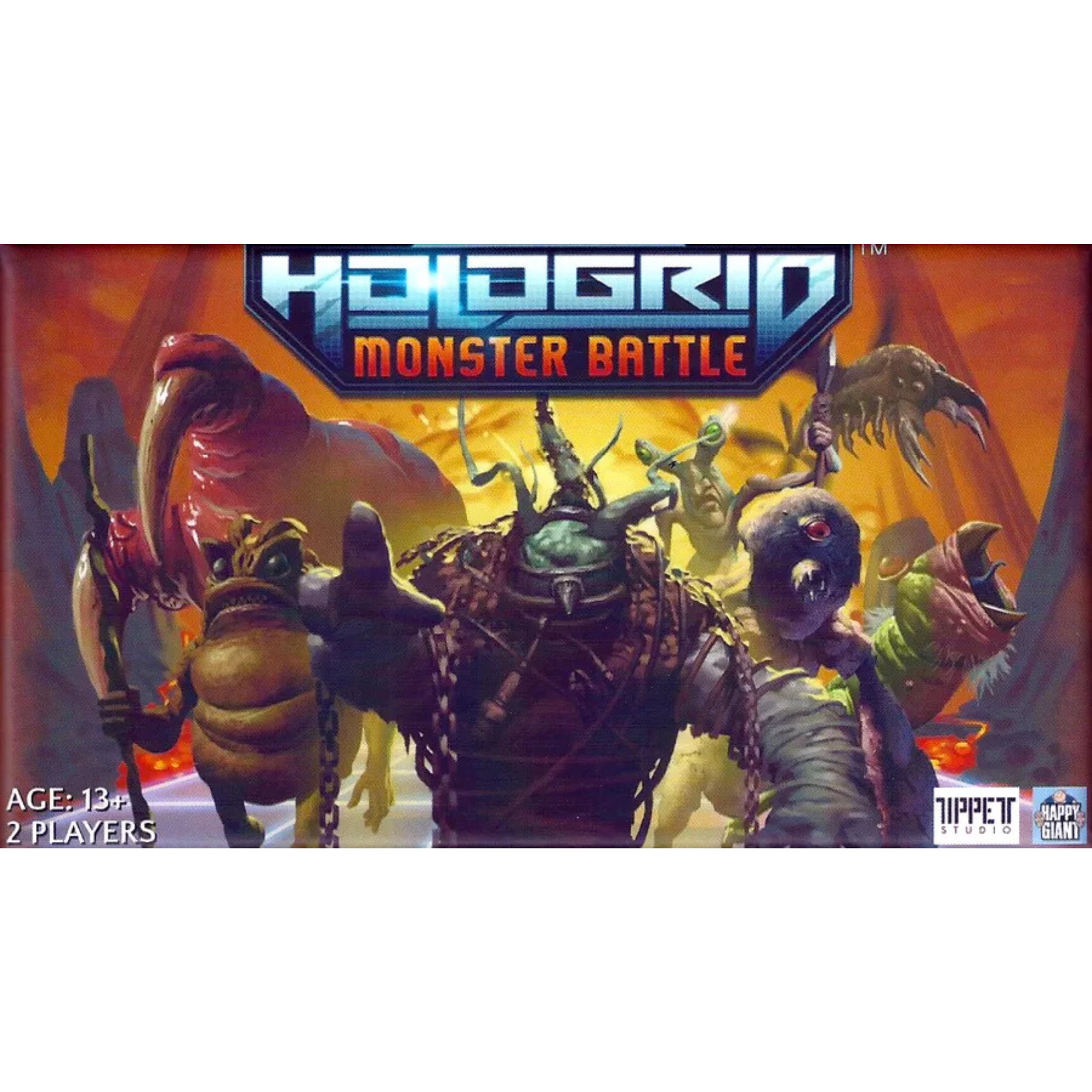 Hologrid Monster Battle Board Game Website Image