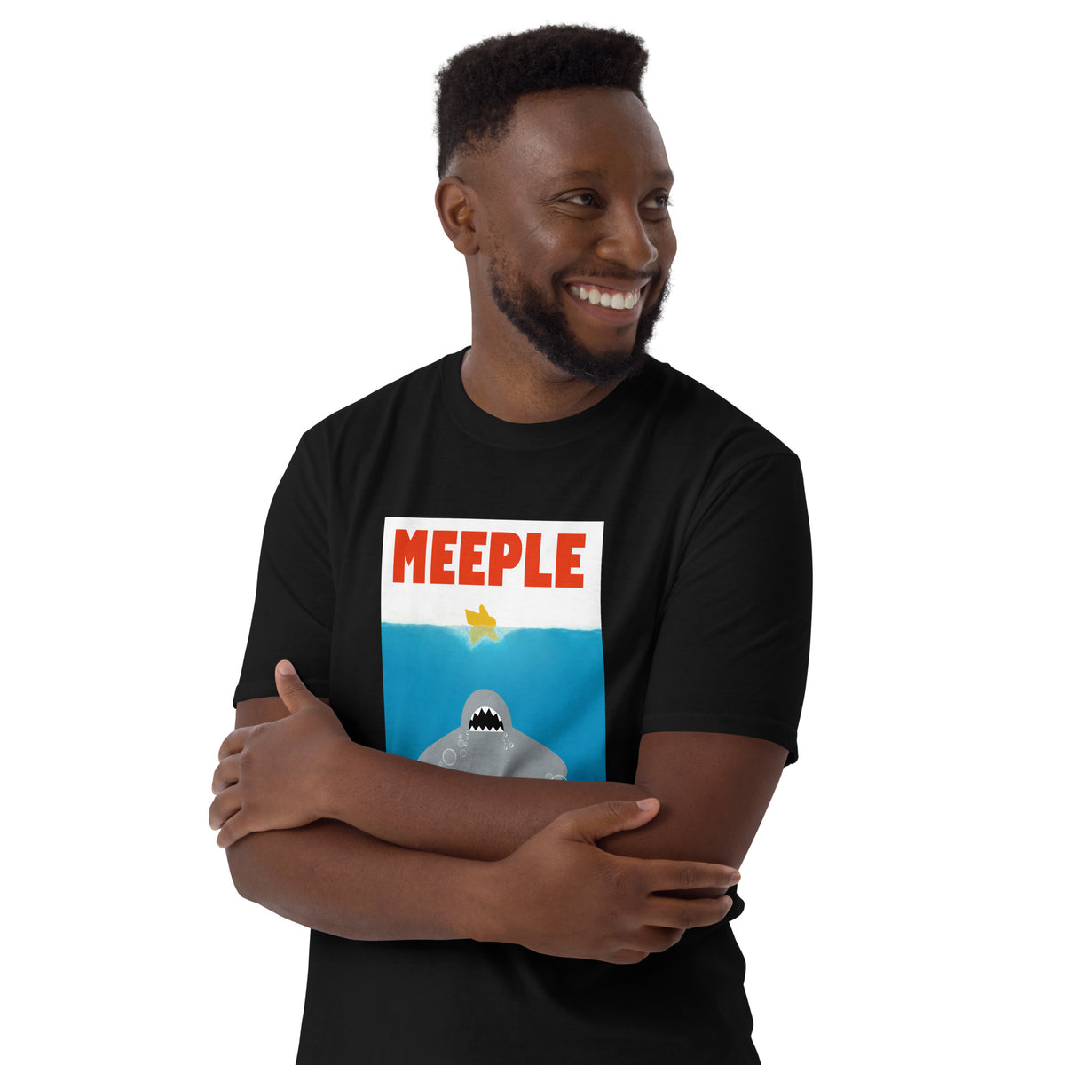 Meeple Shark Attack T-Shirt