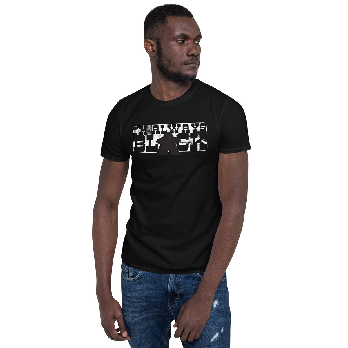 I&#39;m Always Black Meeple Board Game T-Shirt