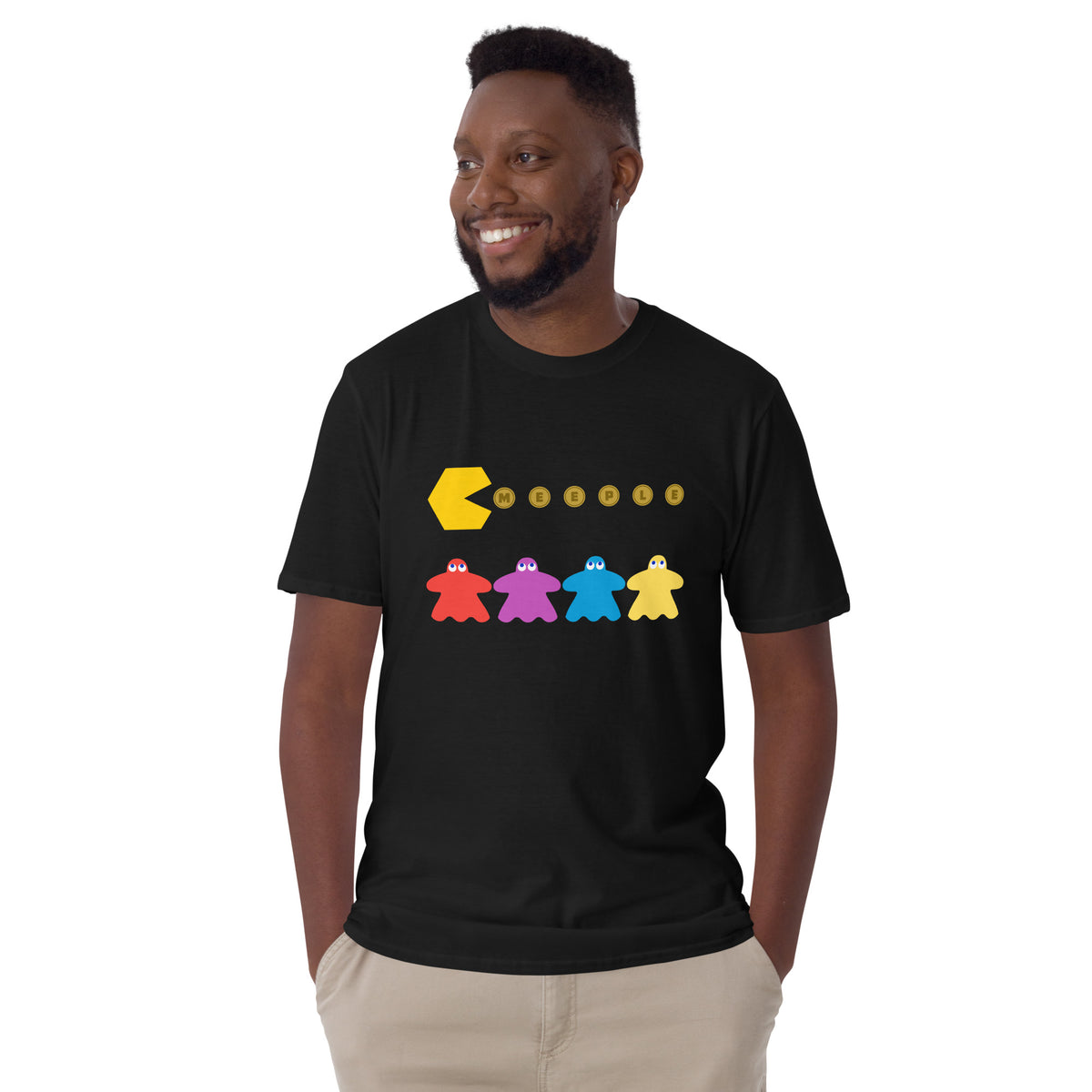 Meeple Chomp Chomp Board Game T-Shirt