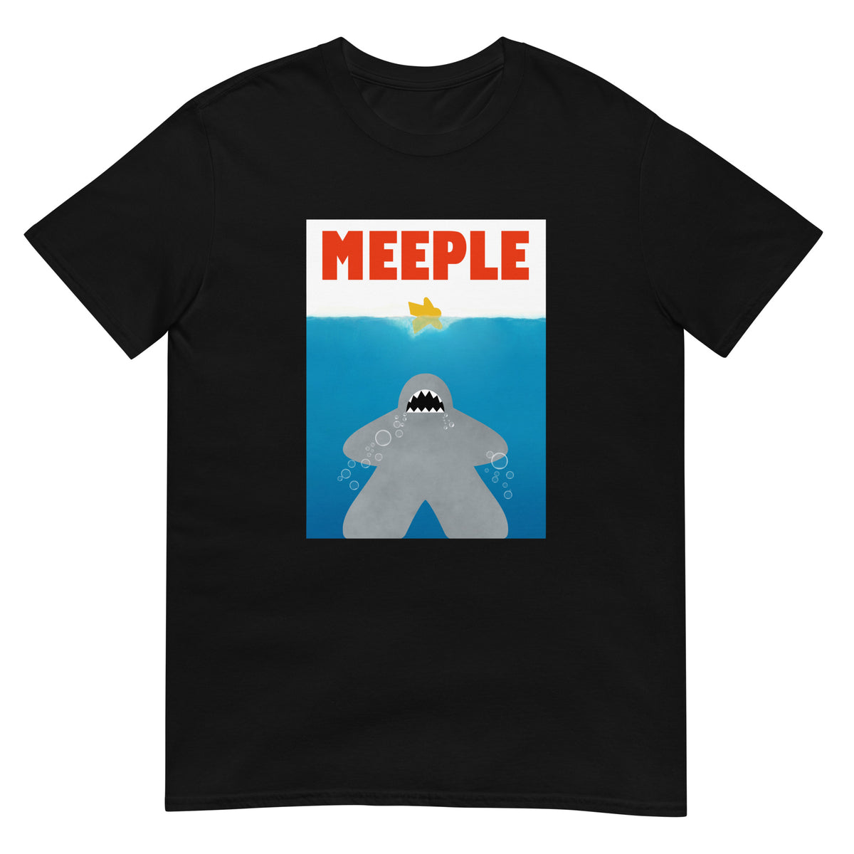 Meeple Shark Attack T-Shirt