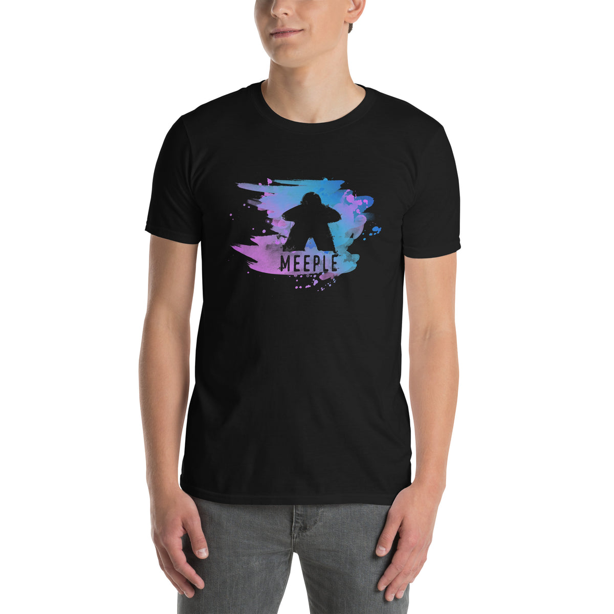 Meeple Splash Board Game T-Shirt