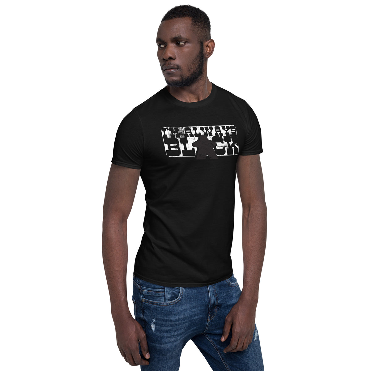 I&#39;m Always Black Meeple Board Game T-Shirt