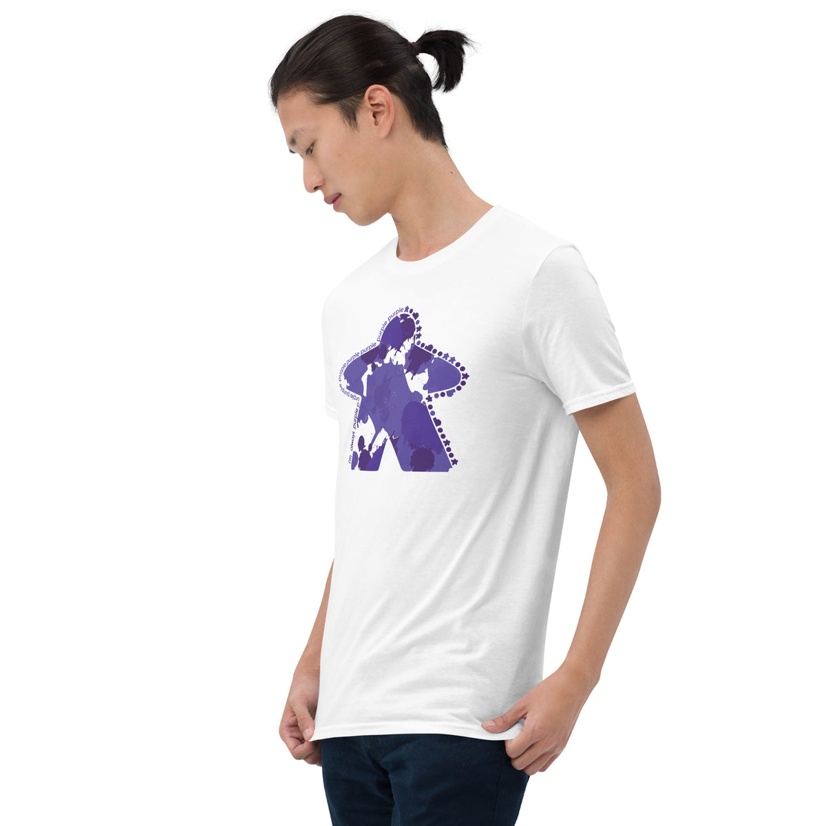 I&#39;m Always Purple Meeple Board Game T-Shirt