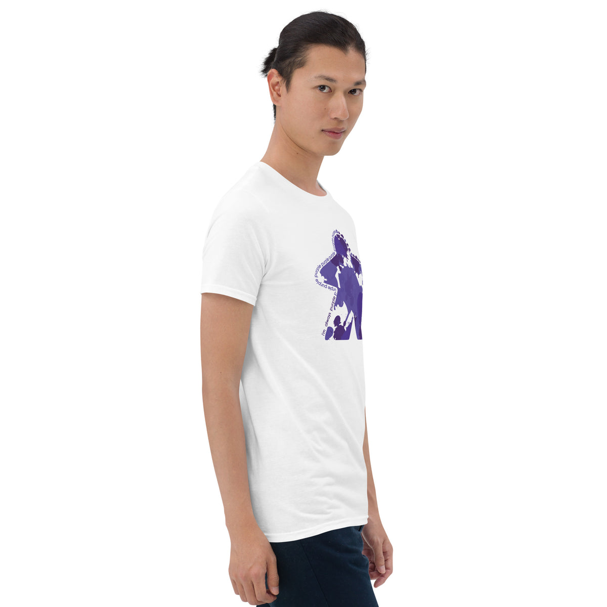 I&#39;m Always Purple Meeple Board Game T-Shirt