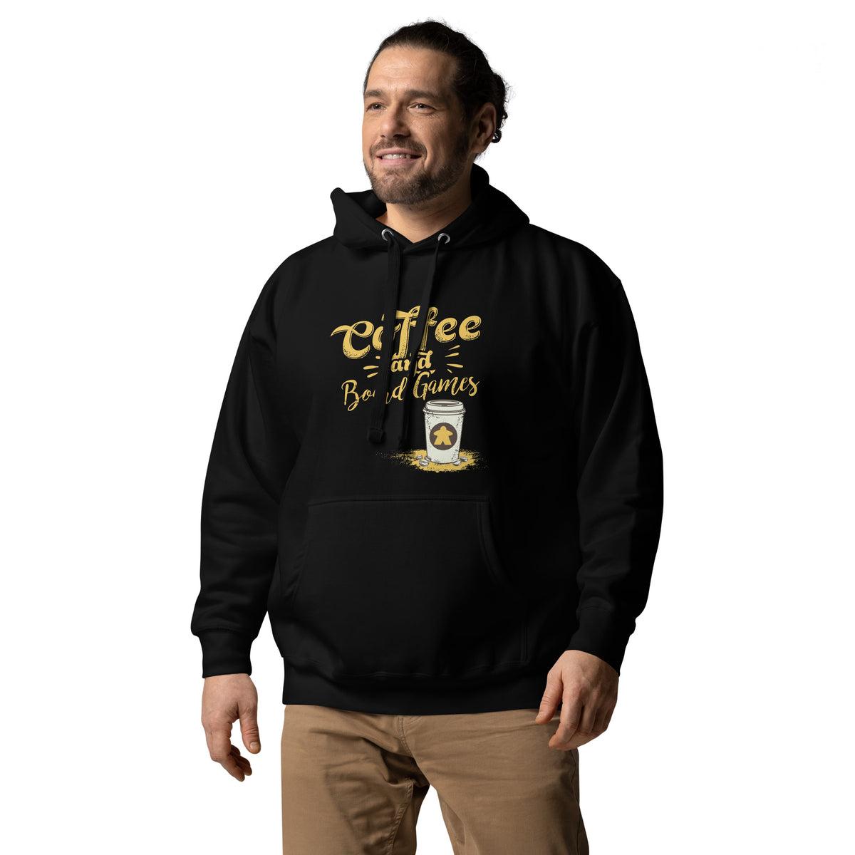 Coffee &amp; Board Games To Go Pullover Hoodie