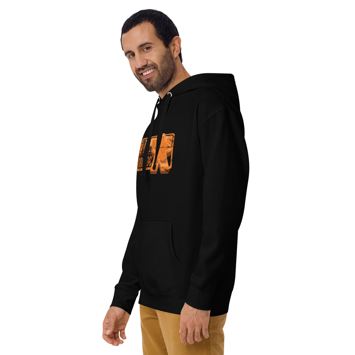 I&#39;m Always Orange Meeple Board Game Pullover Hoodie