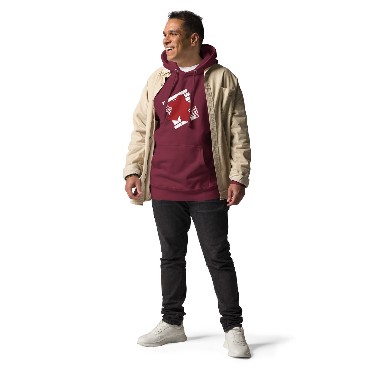 I&#39;m Always Red Meeple Board Game Pullover Hoodie