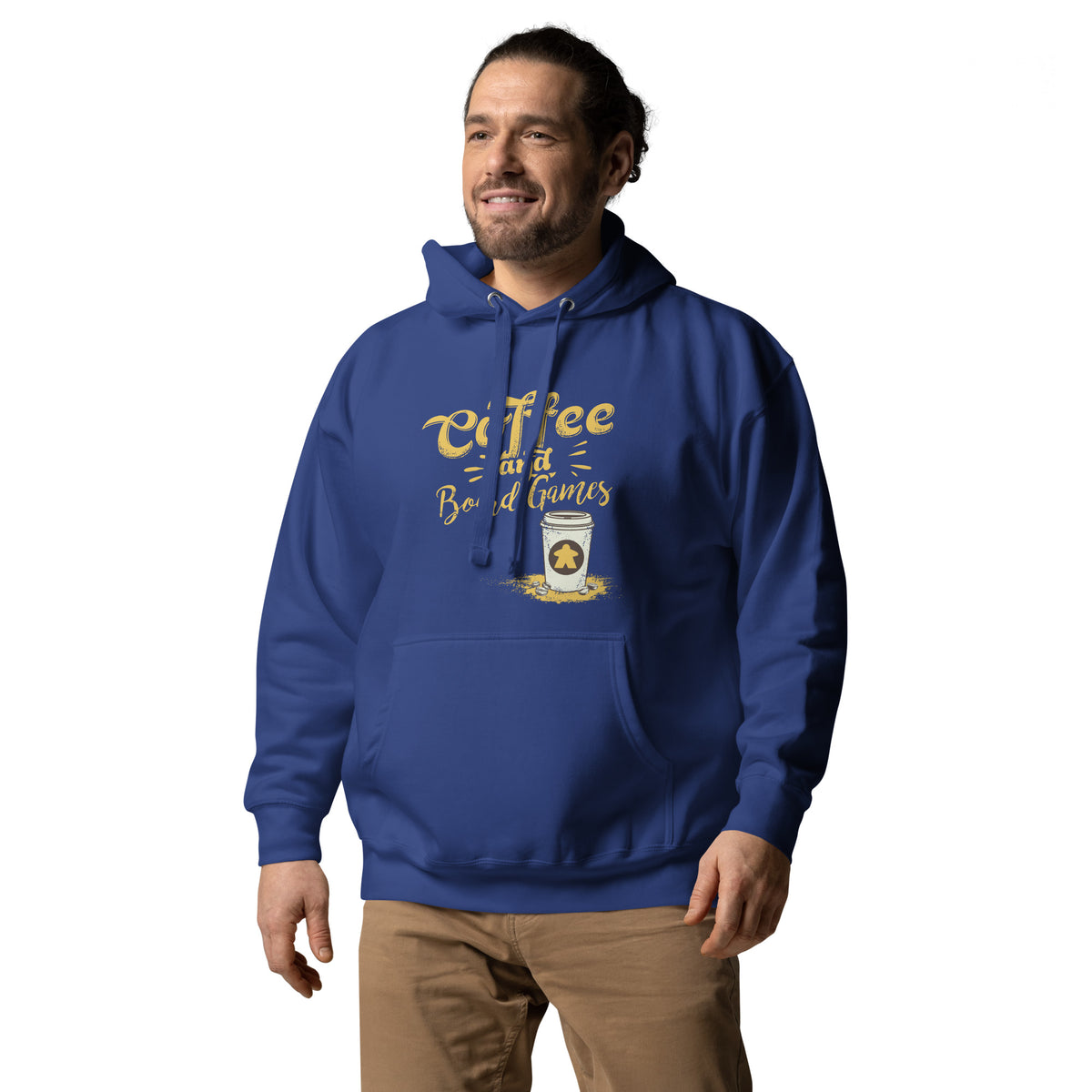 Coffee &amp; Board Games To Go Pullover Hoodie