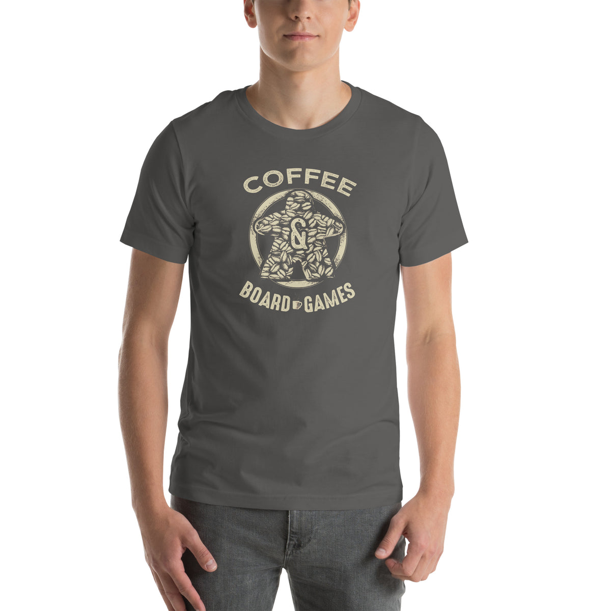 Coffee Bean Meeple Board Game T-Shirt