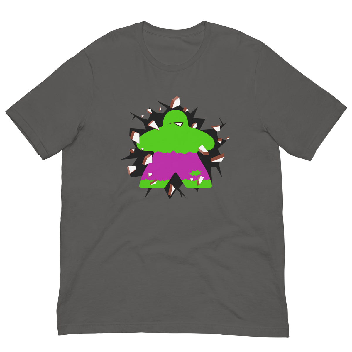 Meeple SMASH! Board Game T-Shirt