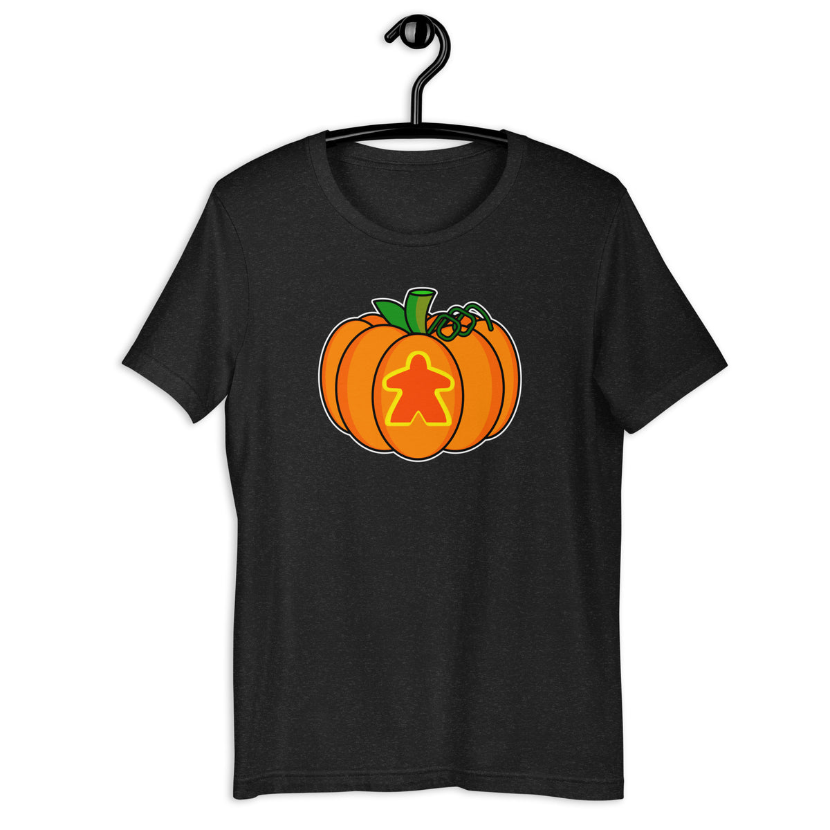 Meeple Jack O Lantern Pumpkin T-Shirt