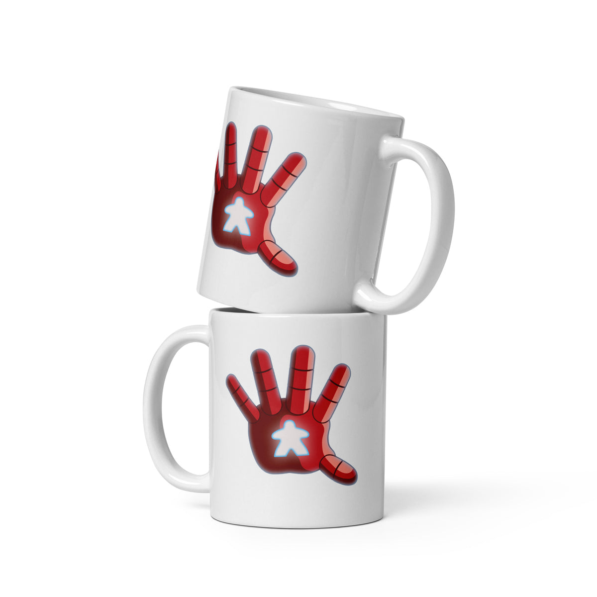 Iron Meeple Repulsor Board Game Ceramic Mug