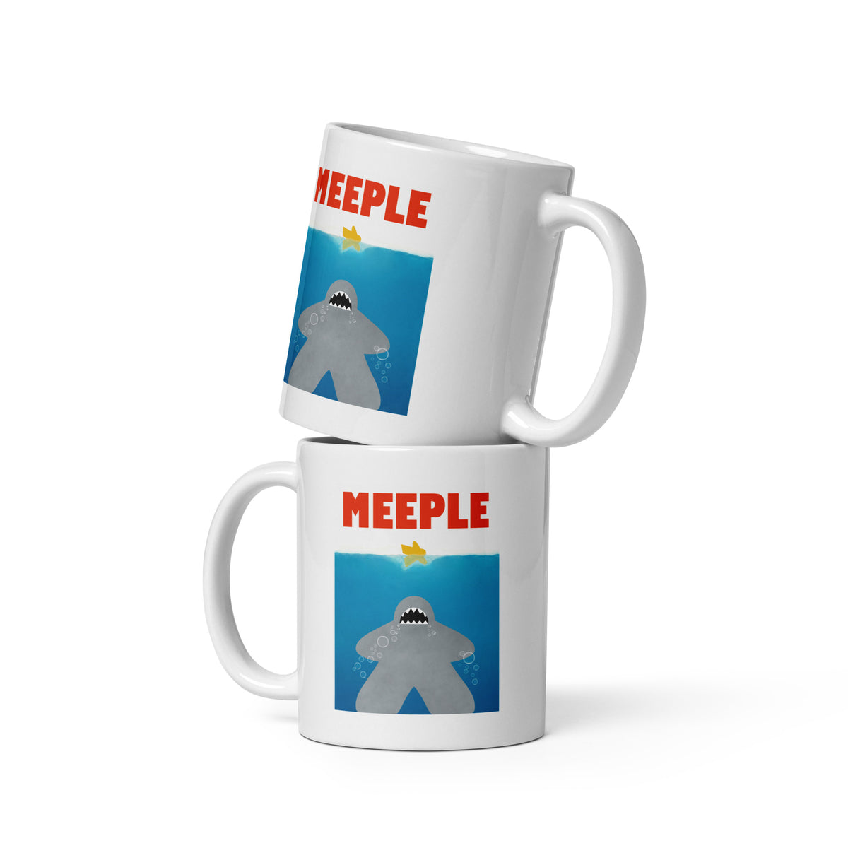 Meeple Shark Attack Coffee  Mug