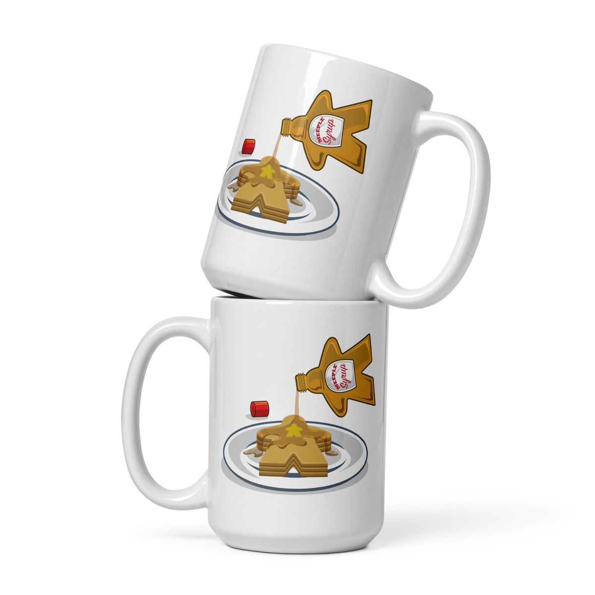 Meeple Syrup Board Game Ceramic Coffee Mug