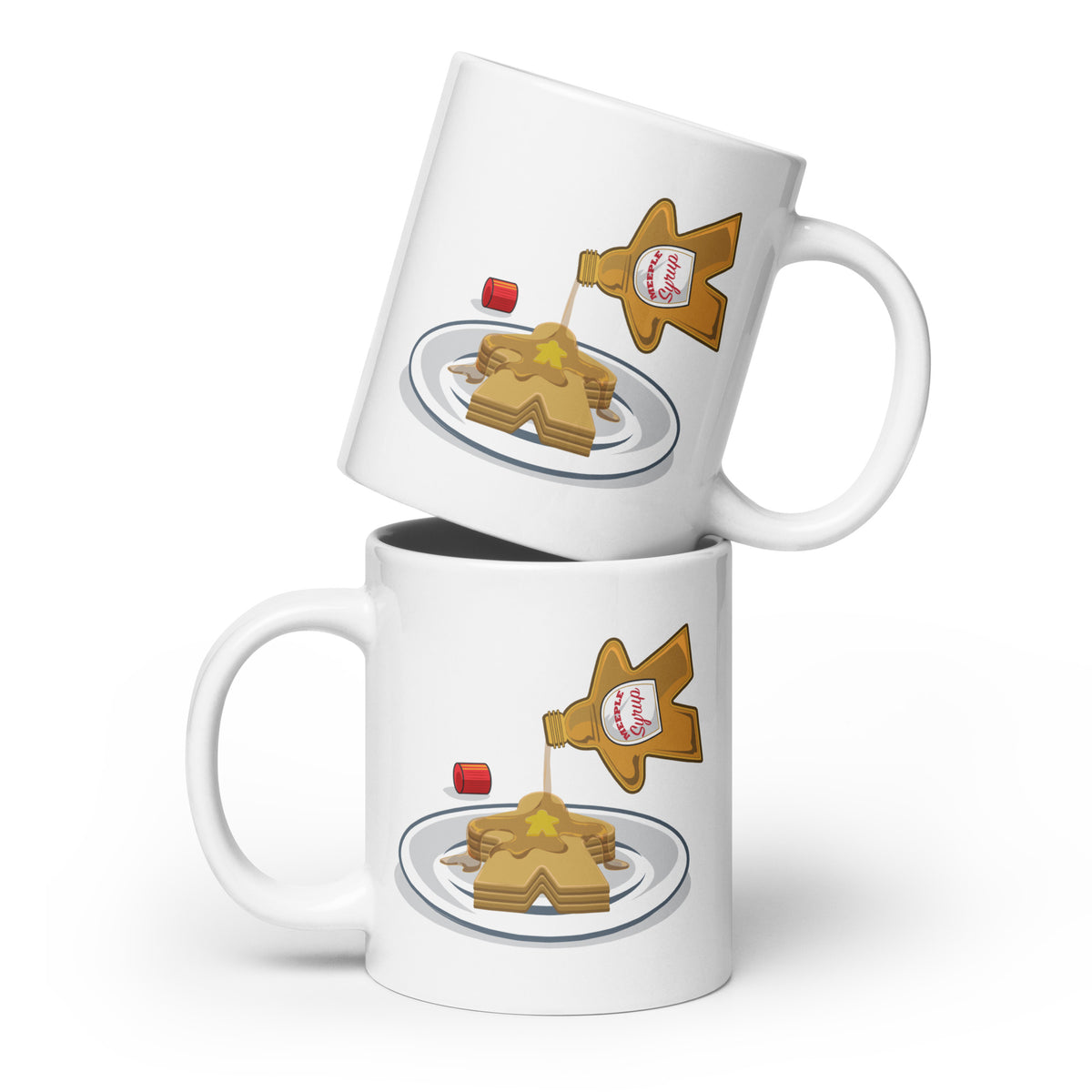 Meeple Syrup Board Game Ceramic Coffee Mug